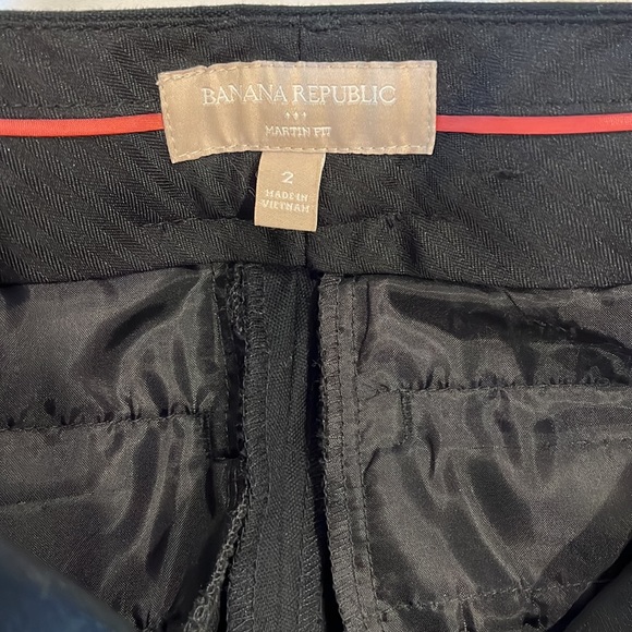 Banana Republic Martin Fit Trousers Size 2 - Picture 2 of 2